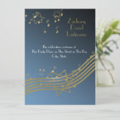 Invitation Musique dans l'air (Debout devant)