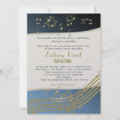 Invitation Musique dans l'air (Dos)