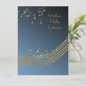 Invitation Musique Dans L'Air Bar Mitzvah 7.5 (Debout devant)