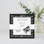 Invitation Musique de concert (Debout devant)