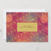 Invitation Musique de danse égyptienne moderne pour toute soi (Dos)