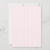 Invitation Musique de piano pour Baby Shower (Dos)