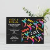 Invitation Musique et soirée dansante Musique JAZZ RETRO (Debout devant)