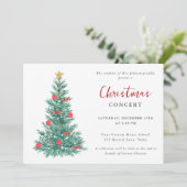 Invitation Musique Étudiants Concert Noël Moderne (Debout devant)