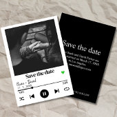 Invitation Musique Lecteur Album Couverture Photo Chanson Enr