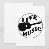 INVITATION MUSIQUE LIVE (Devant / Derrière)