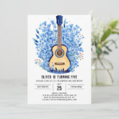 Invitation Musique Magie Chord Guitare Boy Anniversaire (Debout devant)