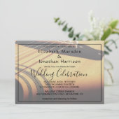 Invitation Musique moderne Guitare Rustique main Lettré Maria (Debout devant)