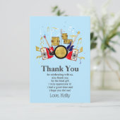 Invitation musique partie guitare batterie ensemble musical (Debout devant)