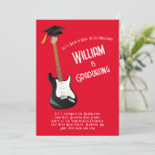 Invitation Musique rock guitare électrique (Debout devant)