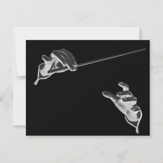 Invitation Musique vintage, Karaoke Anniversaire (Devant)