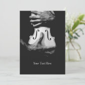 Invitation Musique violon (Debout devant)