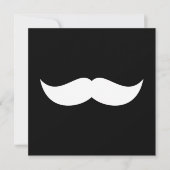 Invitation Mustache (Devant)
