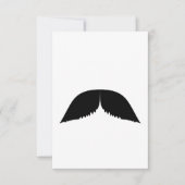 Invitation Mustache (Devant)