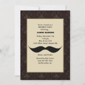 Invitation Mustache (Devant)