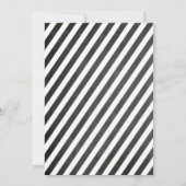 Invitation Mustache Love Vintage Chalkboard Gay Mariage (Dos)