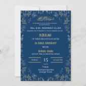Invitation Musulman Nikkah (Devant)