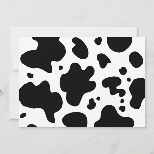 Invitation My First Rodeo Cowboy photo 1er anniversaire (Dos)