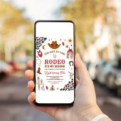 Invitation My Second Rodeo Cowboy Ranch Southwestern Annivers