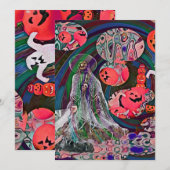 Invitation My Super Halloween V3 (Devant / Derrière)