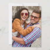 Invitation Mysic Chic Rose Purple Star Espace Photo (Dos)