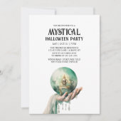 Invitation Mysstal Ball Fortune Mint Halloween Party (Devant)