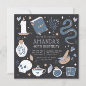 Invitation Mysstal Fortune Teller Anniversaire (Devant)