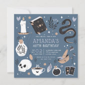 Invitation Mysstal Fortune Teller Anniversaire (Devant)