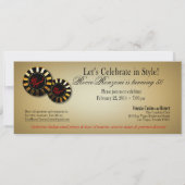 Invitation Mystère GLACE MÉTALLIQUE Las Vegas Deluxe FZ (Dos)