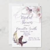 Invitation Mystérieuse Fête des mariées Lune Garden (Devant)