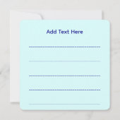 Invitation Mystic Fairy Purple Créature Carreaux en céramique (Dos)