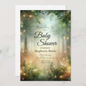 Invitation Mystic Forest Meadow Magic (Devant / Derrière)