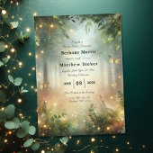 Invitation Mystic Forest Meadow Magic