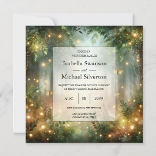 Invitation Mystic Forrest Meadow Magic