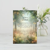 Invitation Mystic Forrest Meadow Magic (Debout devant)