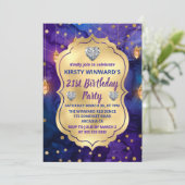 Invitation Mystic Imaginaire Night Lanterns & Bokeh Anniversa (Debout devant)