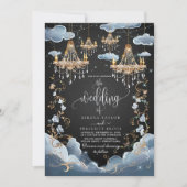 Invitation Mystic Nuages Opulent Mariage de lustre (Devant)