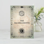 Invitation Mystic Tarot Fortune Teller Bachelorette Party (Debout devant)