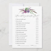 Invitation Mystical Succulents jeu de Fête des mariées (Devant)