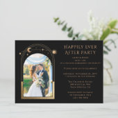 Invitation Mystique Heureux Jamais Après La Réception De Mari (Debout devant)