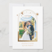 Invitation Mystique Heureux Jamais Après La Réception De Mari (Devant)