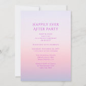 Invitation Mystique Heureux Jamais Après La Réception De Mari (Dos)