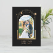 Invitation Mystique Heureux Jamais Après La Réception De Mari (Debout devant)