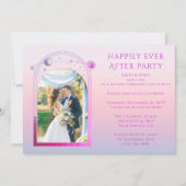 Invitation Mystique Heureux Jamais Après La Réception De Mari (Devant)