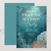 Invitation Mystique sous l'invitation du Sea Party (Devant / Derrière)