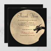 Invitation Mythical Dragon Funeral Thank You Cards (Devant / Derrière)