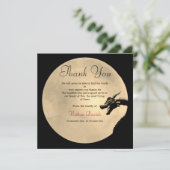 Invitation Mythical Dragon Funeral Thank You Cards (Debout devant)