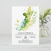 Invitation Mythique Cute Fairy Anniversaire (Debout devant)