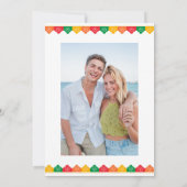 Invitation Nacho Couple moyen Couples Douche Photo (Dos)