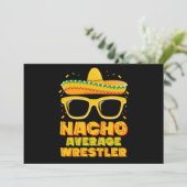 Invitation Nacho Moyenne Lutte Contre le Cinco de Mayo (Debout devant)